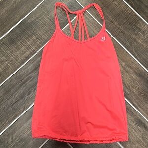 Women's Lorna Jane Coral Athletic Tank Top